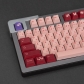 Blossom GMK 104+26 Full PBT Dye Sublimation Keycaps Set for Cherry MX Mechanical Gaming Keyboard 87/980